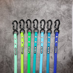 Load image into Gallery viewer, 1/2&quot; Wide Adventure Carabiner Biothane Leash - 6 Feet Long - Get Dirty Pet Gear

