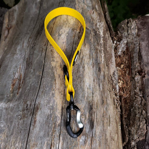 3/4" Wide Adventure Carabiner Biothane Traffic Leash - Get Dirty Pet Gear