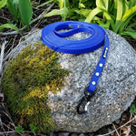 Load image into Gallery viewer, 5/8&quot; Wide Adventure Carabiner Biothane Long Line - Get Dirty Pet Gear
