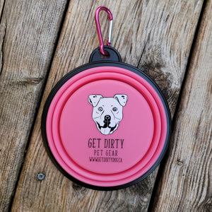 Get Dirty Collapsible Bowl - Get Dirty Pet Gear