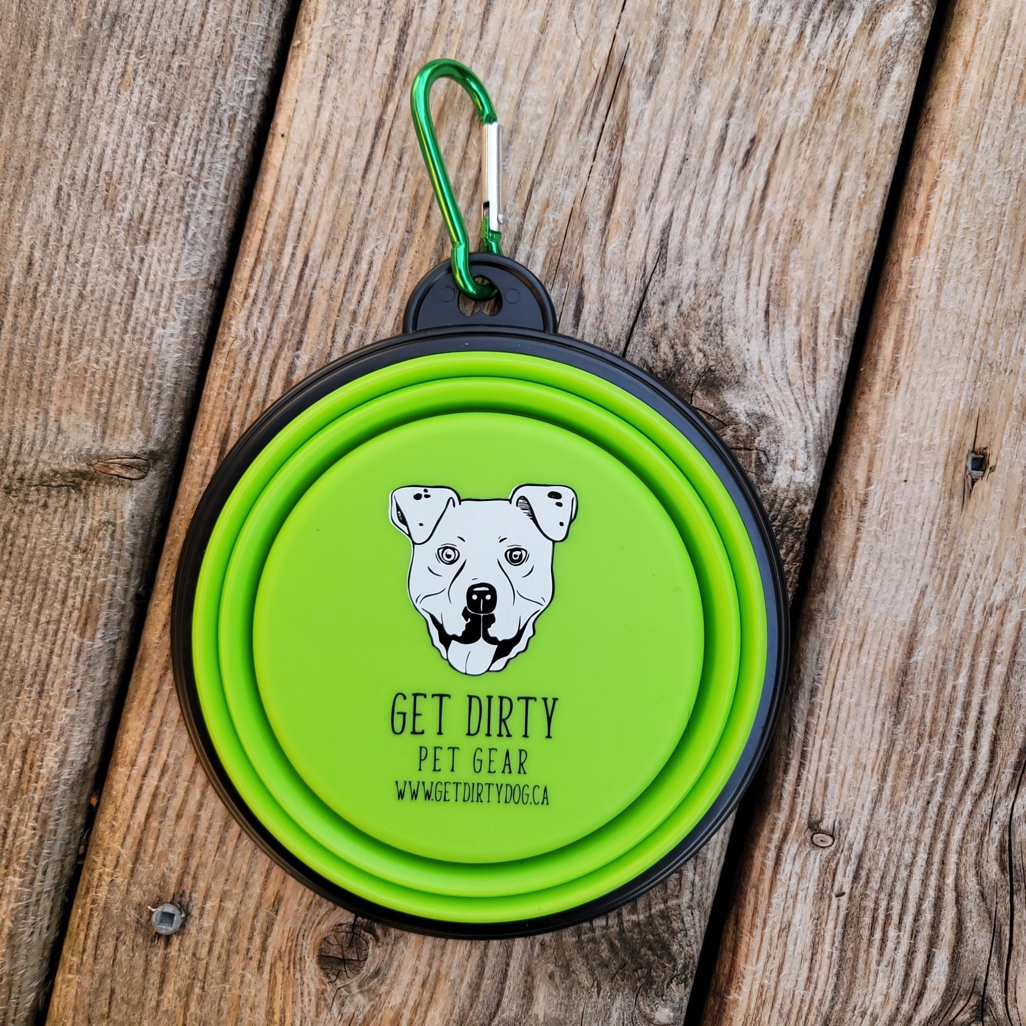Get Dirty Collapsible Bowl - Get Dirty Pet Gear