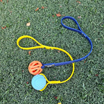 Load image into Gallery viewer, Tiny Toss &amp; Play BioThane® Ball Tug - Get Dirty Pet Gear
